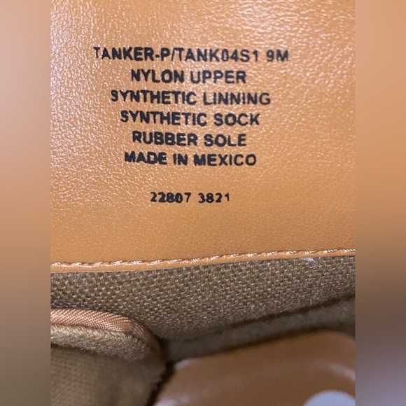 Steve Madden Tanker-P Combat & Lace Up Ankle Utilitarian Tan Boots Women‎ 9M - Picture 6 of 7